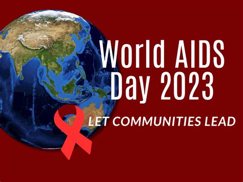 world aids day 2023 slogan